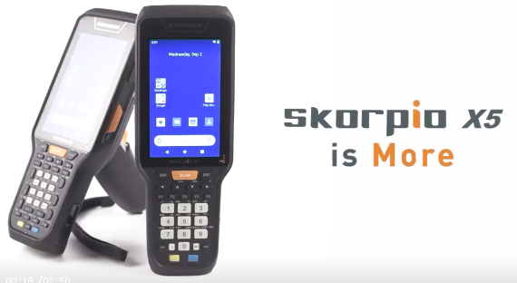 重磅來襲|Skorpio X5移動終端 - 增強可追溯性，提高生產力！